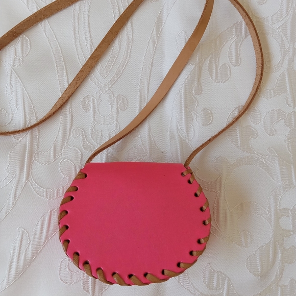 Mexican hand stitched leather purse - Picture 3 of 6